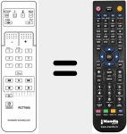 Replacement remote control for REMCON683