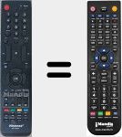 Replacement remote control for EN-31603A