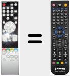 Replacement remote control for REMCON500