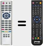 Replacement remote control for REMCON690