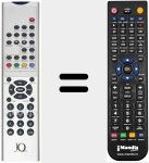 Replacement remote control for REMCON288