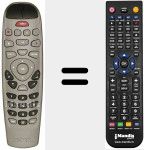 Replacement remote control for REMCON699