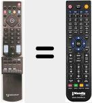 Replacement remote control for RC L05 0A