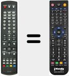 Replacement remote control for RC00170P