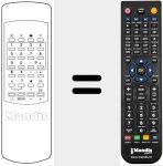 Replacement remote control for RC0302 00