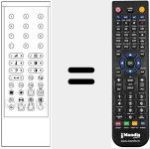 Replacement remote control for RC1002