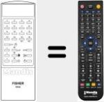 Replacement remote control for RC642