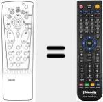 Replacement remote control for RCT 314 (21053130)