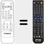 Replacement remote control for RCT401B