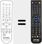 Replacement remote control for REMCON425