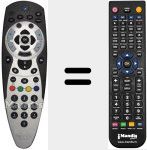 Replacement remote control for MF5900301A