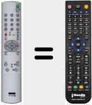 Replacement remote control for RM-EA 005 (147942811)