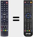 Replacement remote control for REMCON663