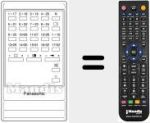 Replacement remote control for TNQ1603