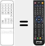 Replacement remote control for REMCON378