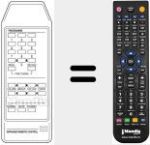 Replacement remote control for REMCON469