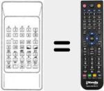 Replacement remote control for RCT 3871 (925TX0722)