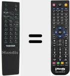 Replacement remote control for 23120563