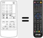 Replacement remote control for REMCON340