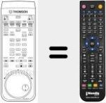 Replacement remote control for REMCON216