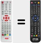 Replacement remote control for REMCON896