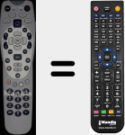 Replacement remote control for 2272501