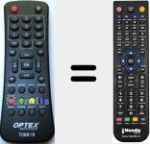 Replacement remote control for 708819