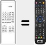 Replacement remote control for RC0405 D2MACDEC