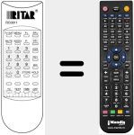 Replacement remote control for RC0811