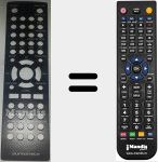 Replacement remote control for Vision Helena