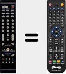 Replacement remote control for RC46ENX