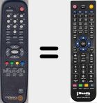 Replacement remote control for 11144