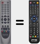 Replacement remote control for CCR511