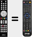 Replacement remote control for Lyse001