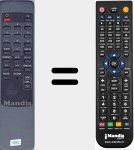 Replacement remote control for Others004