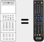 Replacement remote control for TC2301 (583449)