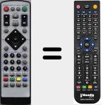Replacement remote control for TD002 (08005706)