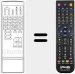 Replacement remote control for R10WM2