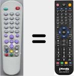 Replacement remote control for RCPREMIO