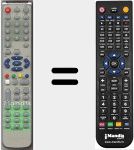 Replacement remote control for LTV0402