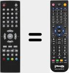 Replacement remote control for 877401