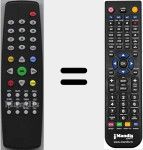 Replacement remote control for RG419DS1