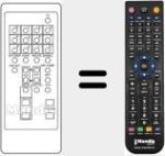 Replacement remote control for R11E