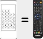 Replacement remote control for RC300