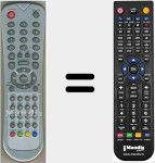 Replacement remote control for 0118020114