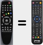 Replacement remote control for GS1001