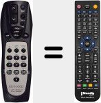 Replacement remote control for RC505 (A70205905)