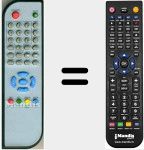 Replacement remote control for GSDHSTB1001