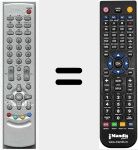 Replacement remote control for MAT19WI27