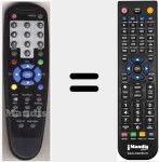 Replacement remote control for RCM1STB09